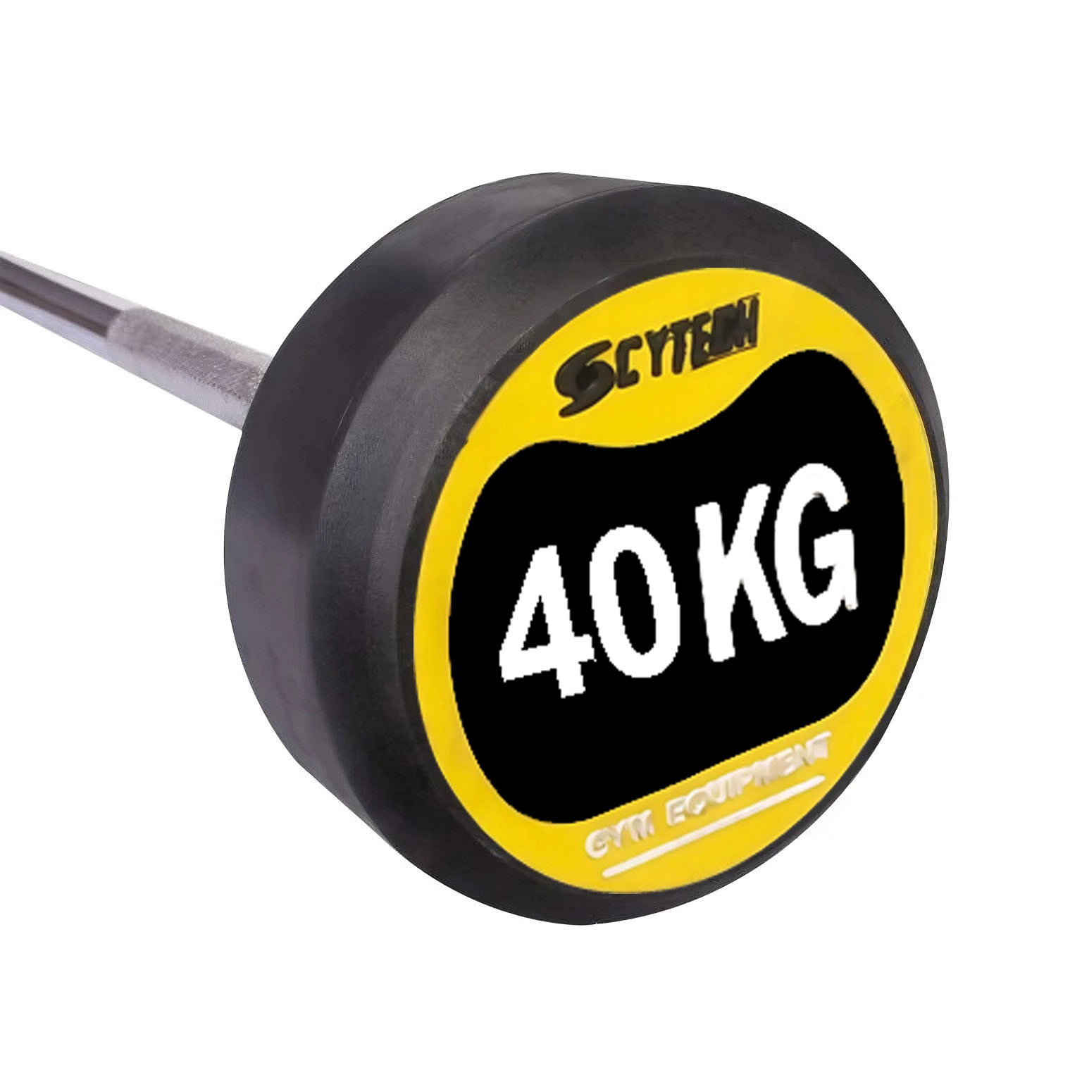 باربل 40 کیلوگرمی میله صاف زرد