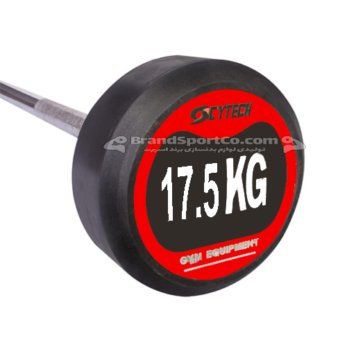 باربل 17.5 کیلوگرمی میله صاف قرمز CYTECH