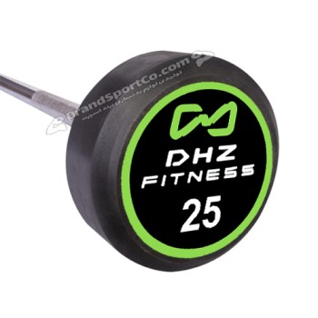 باربل 25 کیلوگرمی میله صاف سبز DHZ3