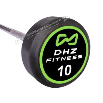 باربل 10 کیلوگرمی میله صاف سبز DHZ