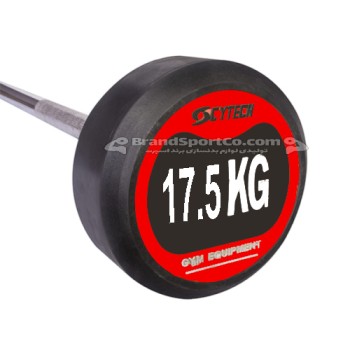 باربل 17.5 کیلوگرمی میله صاف قرمز CYTECH5